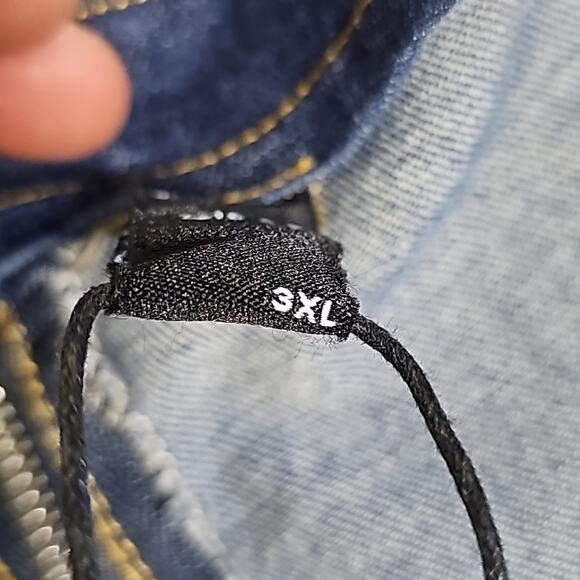 Cider Denim Bowknot Mini Dress Fit & Flare Womens Plus Size 3XL NEW - Picture 10 of 12